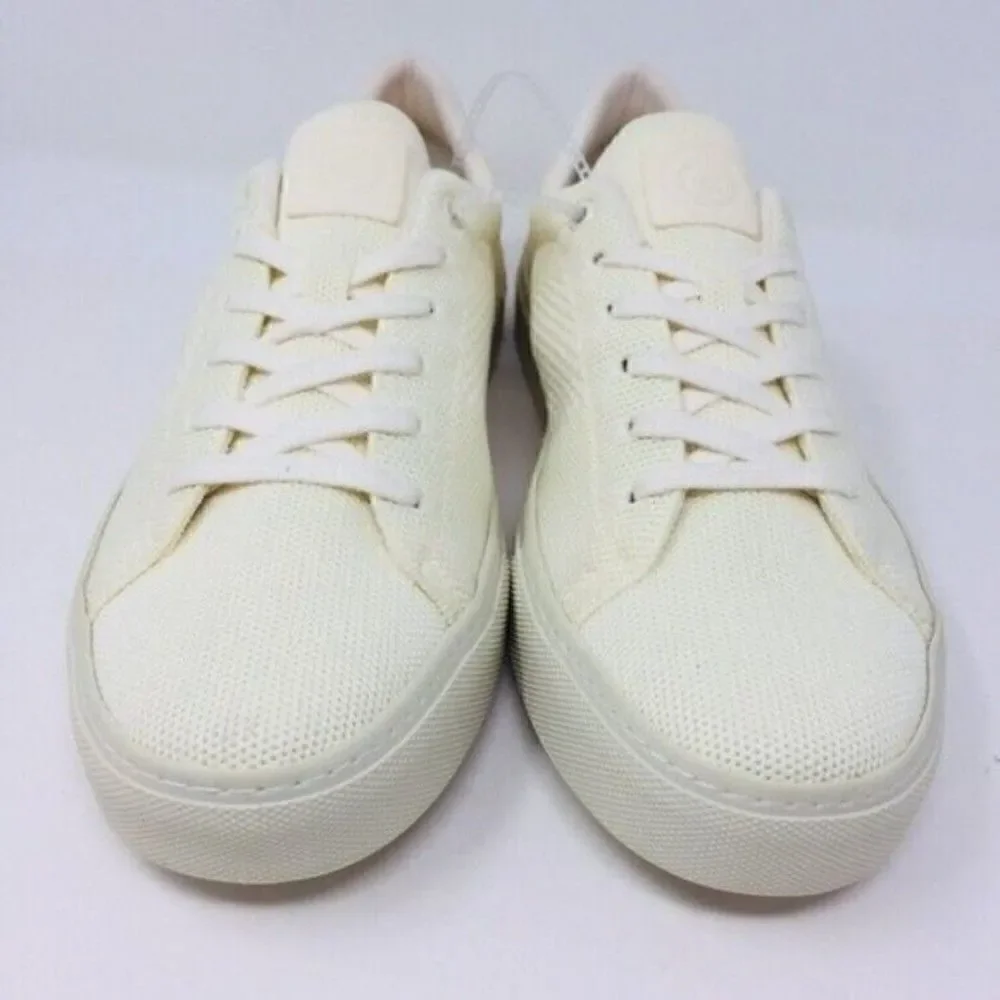 Greats Knit lace up Shoes 9.5 Cream color BoxQ